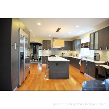 High Gloss Backing Vanish Modern Kitchen Cabinet with MDF Kitchen Cabinet Door